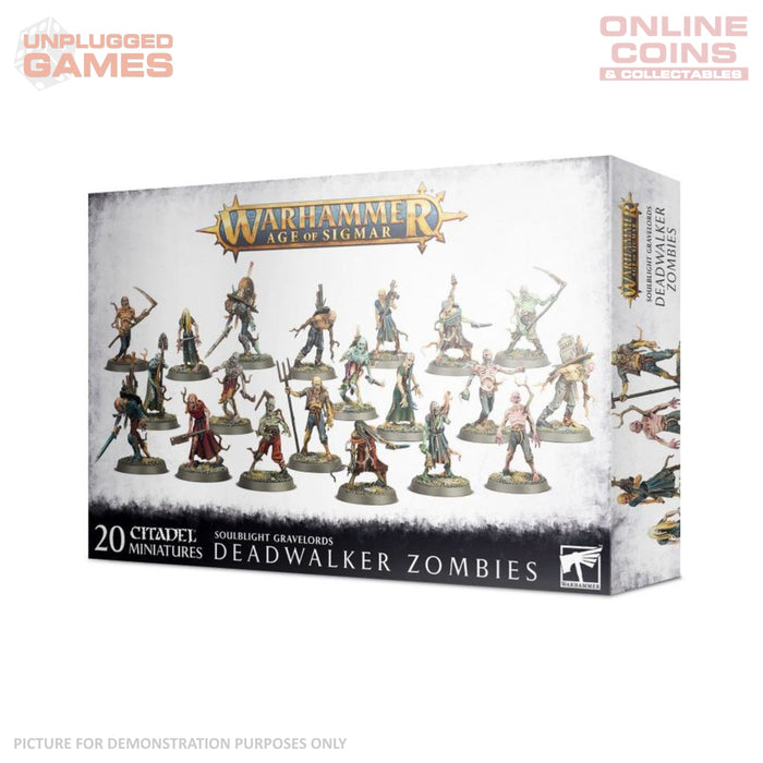 Warhammer Age of Sigmar - Soulblight Gravelords Deadwalker Zombies