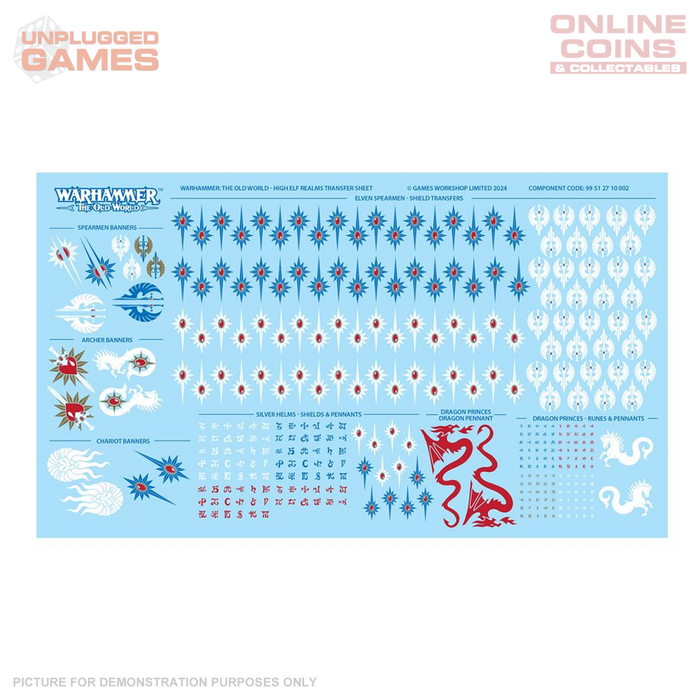 Warhammer The Old World - High Elf Realms - Elven Spearmen