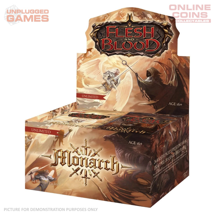 Flesh and Blood Monarch UNLIMITED - BOX of 24 Booster Packs