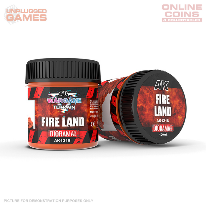 AK Interactive - Terrains - Fire Land 100ml