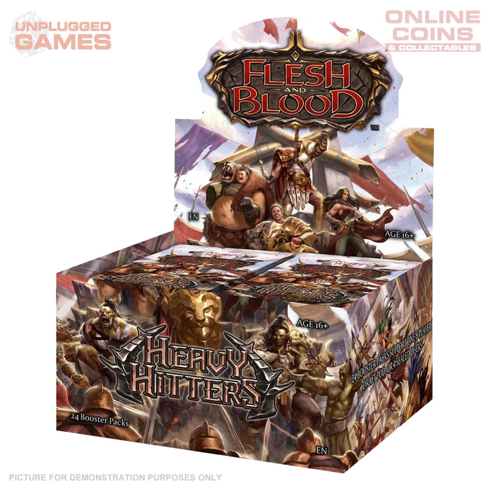 Flesh and Blood - Heavy Hitters - SEALED CASE of 4 Boxes