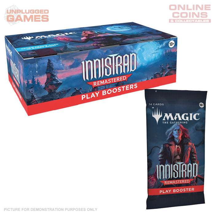 Magic the Gathering - Innistrad Remastered - Play Boosters - 36 Boosters Per Box - PRE ORDER