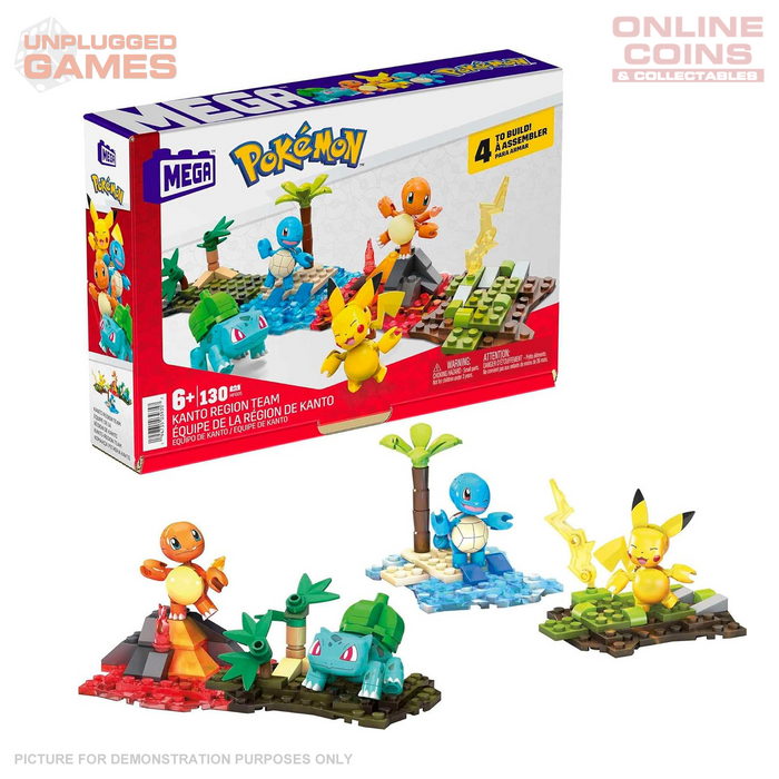 MEGA - Pokemon Kanto Region Team