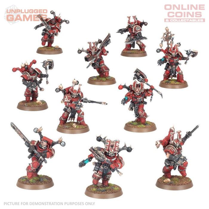 Warhammer 40,000 - World Eaters Khorne Berzerkers