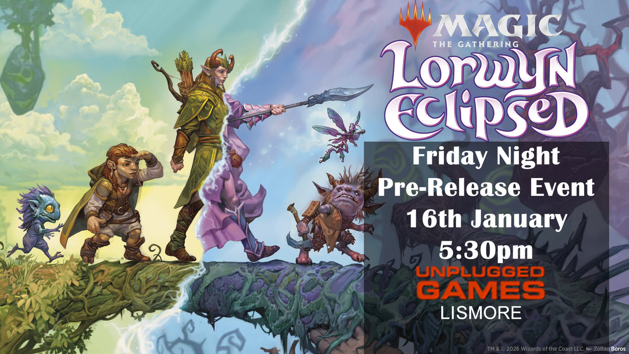 Magic the Gathering - Lorwyn Eclipsed - Friday Night Pre-Release - 16th January - EVENT ENTRY