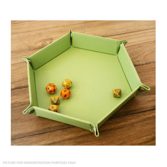 LPG Hex Dice Tray - 8" Green