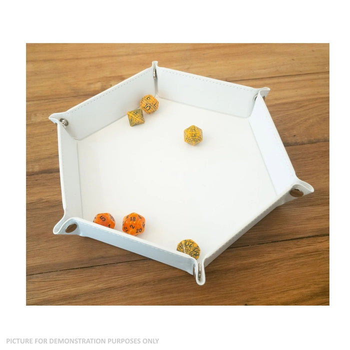 LPG Hex Dice Tray - 8" White