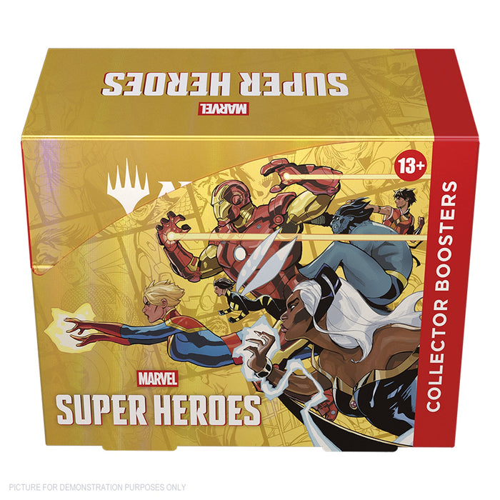 Magic: The Gathering® | Marvel Super Heroes Play SEALED Collector Display of 12 Packs  - PREORDER