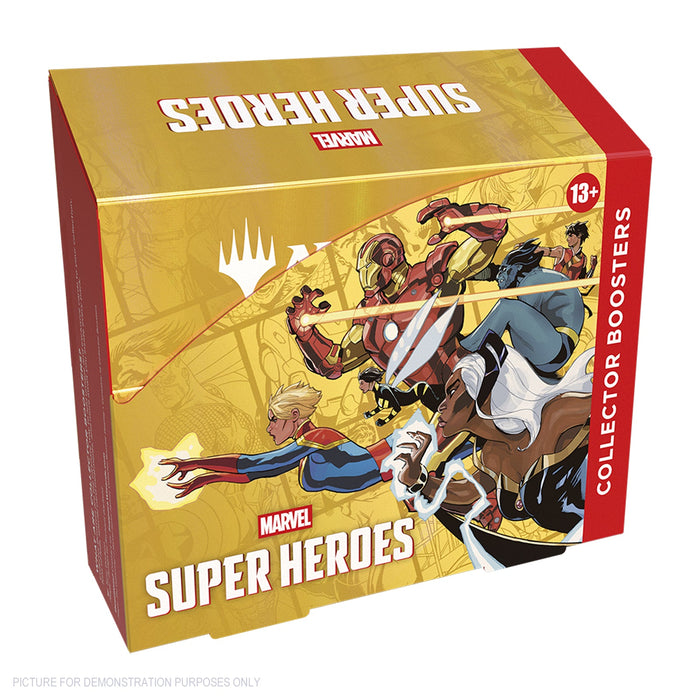 Magic: The Gathering® | Marvel Super Heroes Play SEALED Collector Display of 12 Packs  - PREORDER