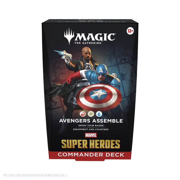 Magic: The Gathering® | Marvel Super Heroes Commander Deck | Avengers Assemble  - PREORDER