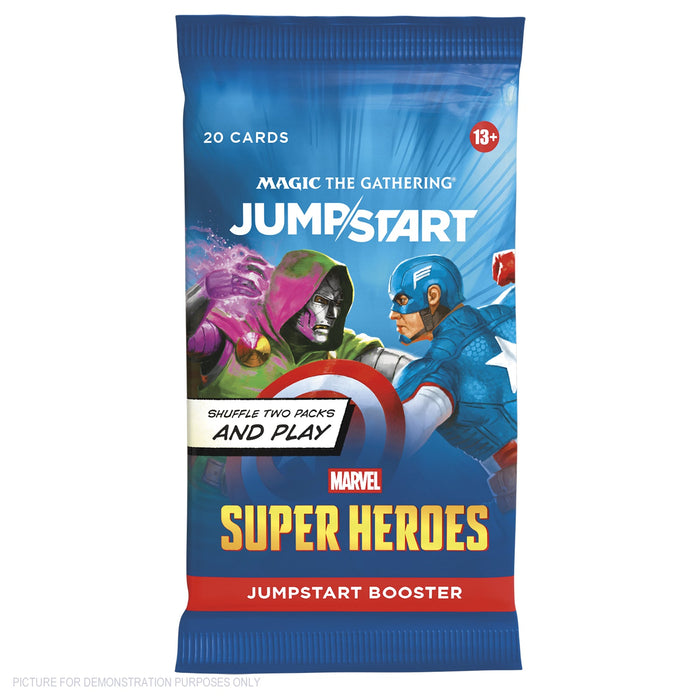 Magic: The Gathering® | Marvel Super Heroes SEALED Jumpstart Booster Box of 24 Packs  - PREORDER