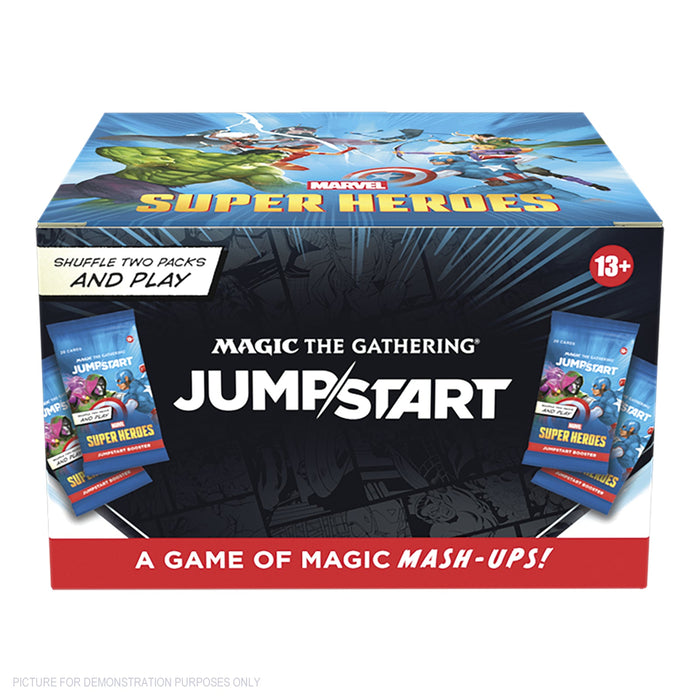 Magic: The Gathering® | Marvel Super Heroes SEALED Jumpstart Booster Box of 24 Packs  - PREORDER