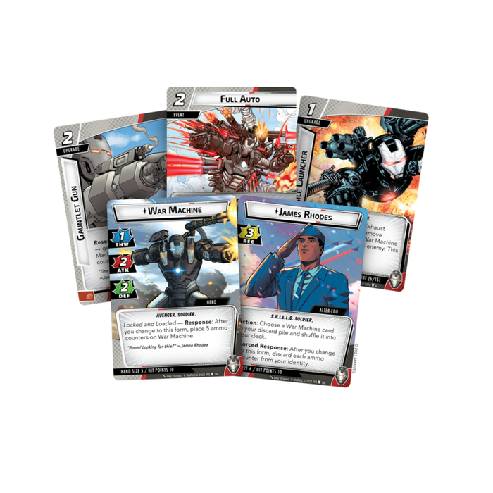 Marvel Champions LCG War Machine Hero Pack