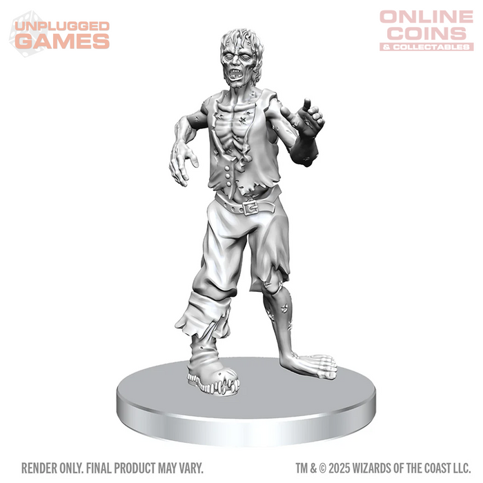 D&D Nolzur's Marvelous Miniatures - Classic Vampire & Classic Zombie