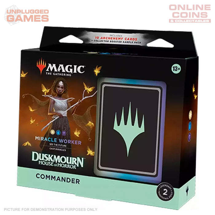 Magic the Gathering - Duskmourn House of Horror Commander Deck - Miracle Worker - PREORDER