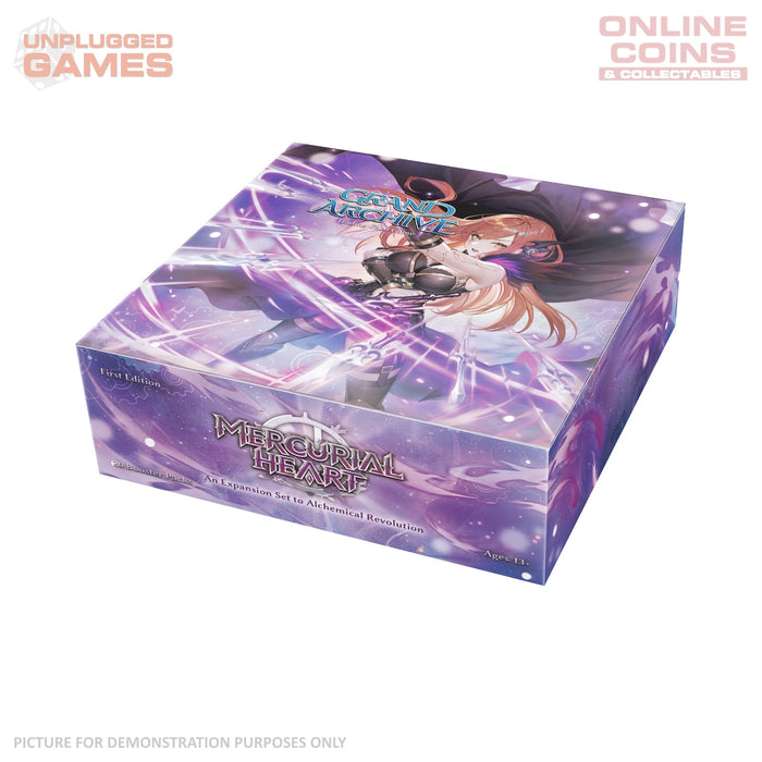 grand archive 1st edition booster box Grand Archive TCG - Mercurial Heart 1st Edition
