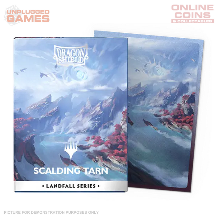 Dragon Shield Sleeves – Matte Dual Art – MTG Landfall Series Scalding Tarn