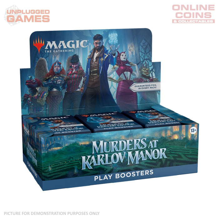 Magic the Gathering - Murders at Karlov Manor - PLAY Booster BOX