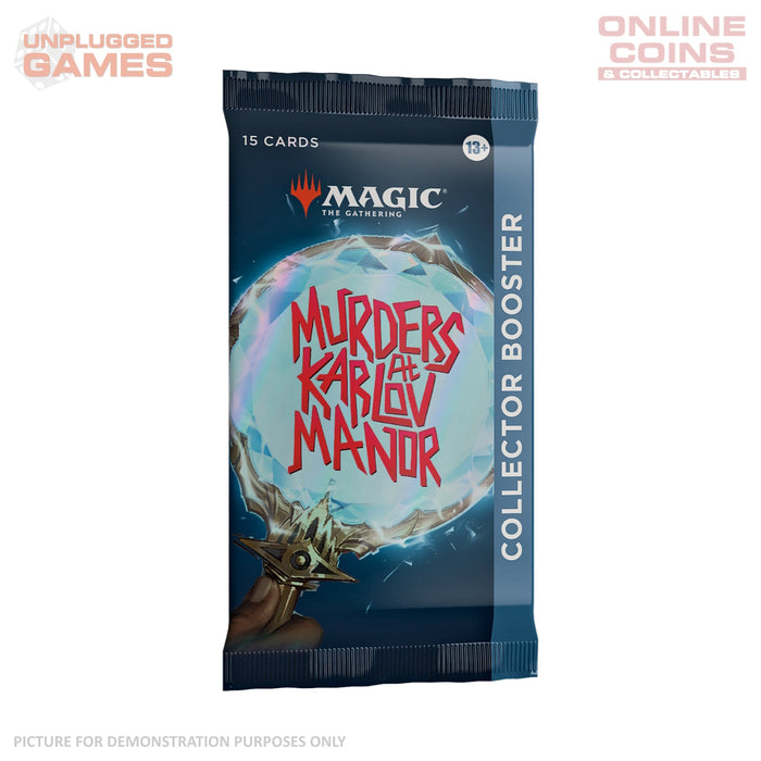 Magic the Gathering - Murders at Karlov Manor - COLLECTOR Booster PACK