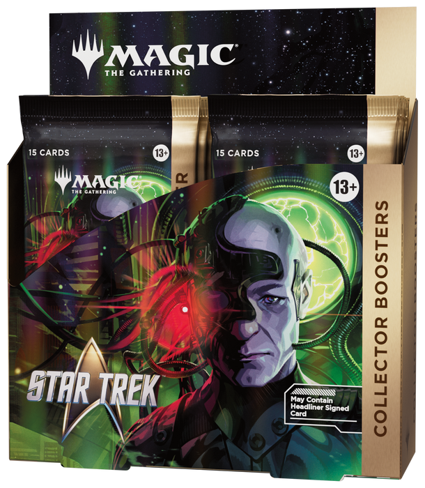 Magic: the Gathering - Star Trek - SEALED Collector Booster Display of 12 Packs - PRE ORDER
