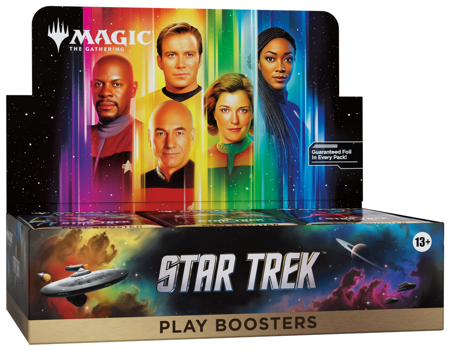 Magic: the Gathering - Star Trek - SEALED Play Booster Display of 30 Packs - PRE ORDER
