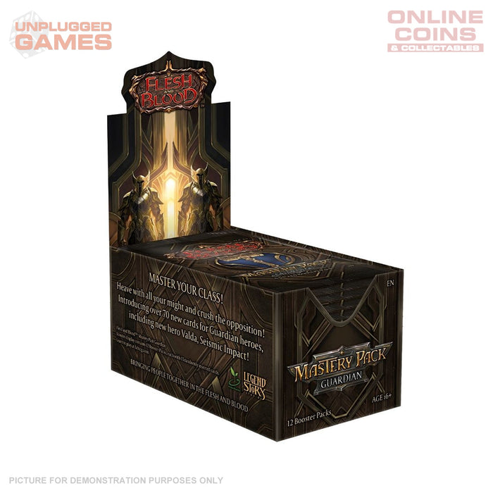Flesh and Blood: Mastery Pack SEALED BOOSTER BOX (12 Packs) – Guardian