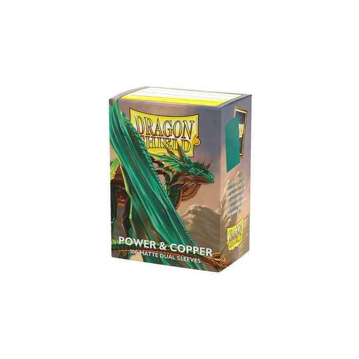 Dragon Shield DUAL MATTE Sleeves Standard - Power & Copper