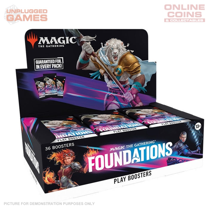 Magic the Gathering - Foundations Play Boosters - 36 Boosters Packs - PREORDER