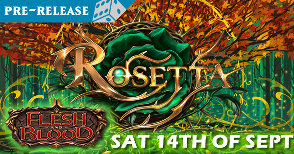 Flesh and Blood - Rosetta - Pre-Release - 14th of SEPT - ENTRY