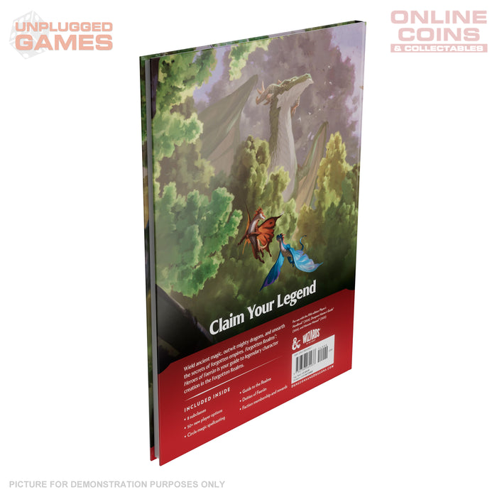 Dungeons & Dragons - Forgotten Realms - Heroes of Faerun Player Expansion - Hardcover Book
