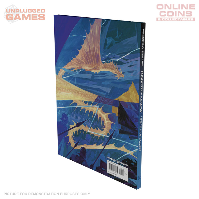 Dungeons & Dragons - Forgotten Realms - Heroes of Faerun Player Expansion - Hardcover Alternative Cover Book