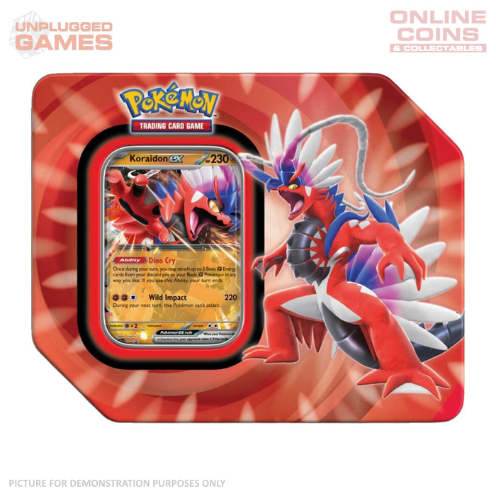 Pokemon TCG - Paldea Legends Tin - KORAIDON