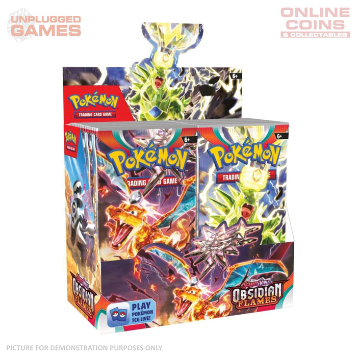 Pokemon TCG - Obsidian Flames - Booster BOX of 36 packs