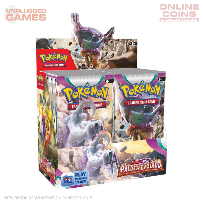 Pokemon TCG - Paldea Evolved - Booster BOX of 36 Packs