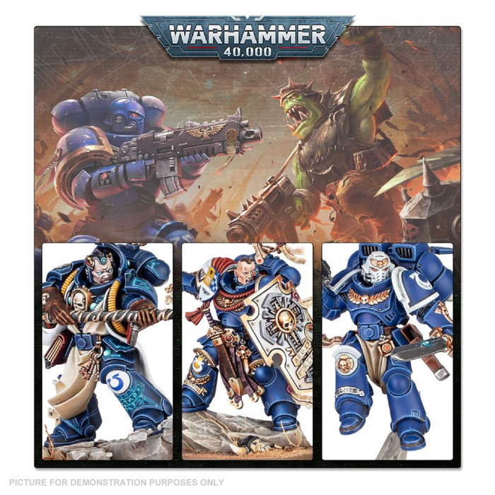 Warhammer 40,000 - Getting Started With Space Marines Introductory Kit + Paints