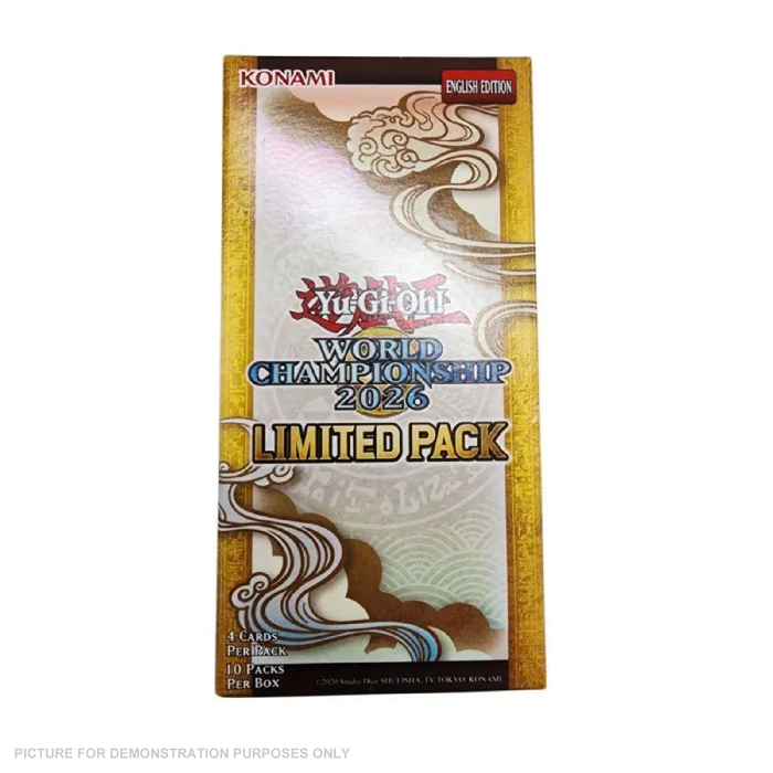 Yu-Gi-Oh! – 2026 Limited World Championship Pack (Display of 10)