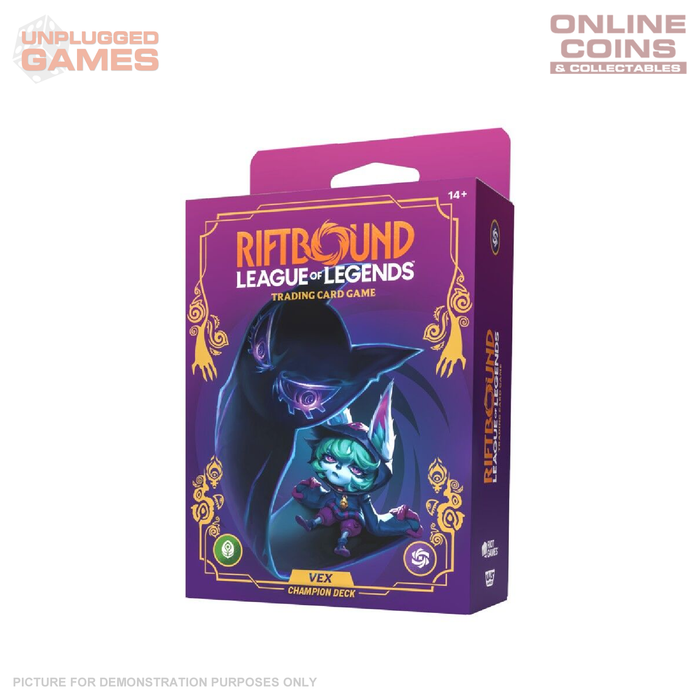 Riftbound League of Legends TCG – Champion Deck VEX UNLEASHED - PRE ORDER