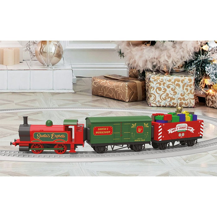HORNBY SANTAS EXPRESS RECHARGEABLE BATTERY OPERATED TRAIN SET