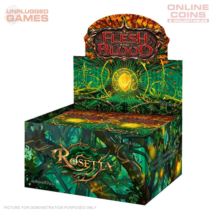 Flesh and Blood - Rosetta - SEALED CASE of 4 Boxes