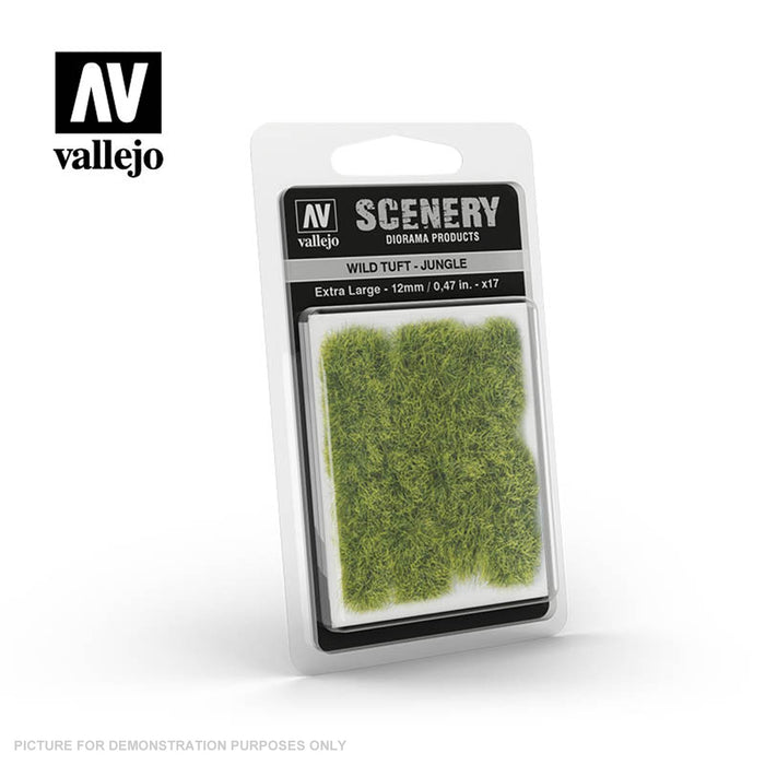 Vallejo Scenery - Wild Tuft - Jungle - Extra Large