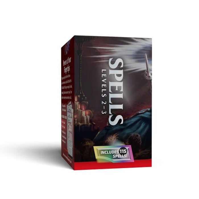 Dungeons & Dragons Reference Cards - Spells: Levels 2-3 - PREORDER