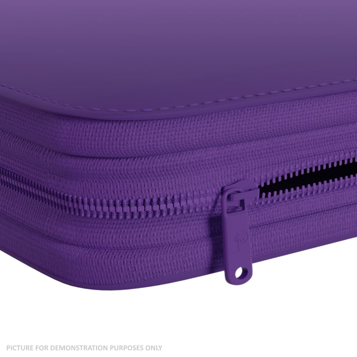 Palms Off Gaming Stealth 9 Pocket Zip Binder - Purple