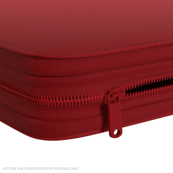 Palms Off Gaming Stealth 9 Pocket Zip Binder - Red
