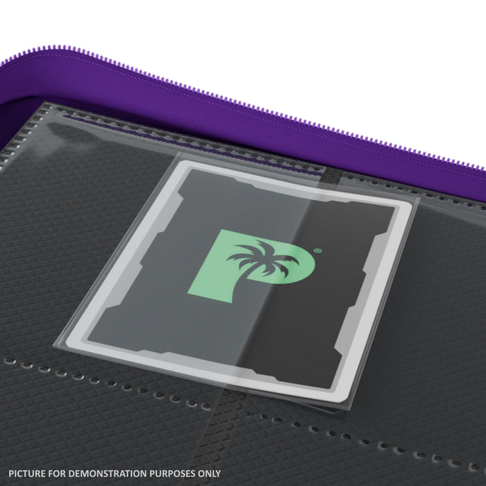 Palms Off Gaming Stealth 12 Pocket Zip Binder - PURPLE