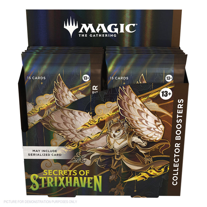 Magic: the Gathering Secrets of Strixhaven - SEALED Collector Booster Box of 12 Packs  - PREORDER