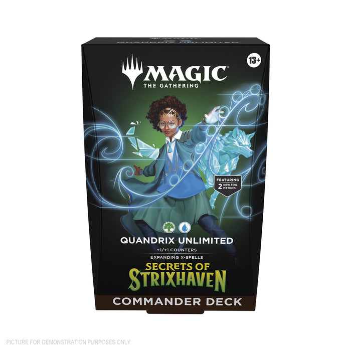 Magic: the Gathering Secrets of Strixhaven - Commander Deck - Quandrix Unlimited  - PREORDER