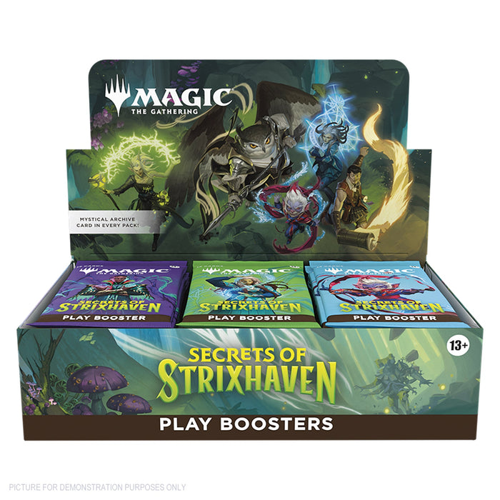 Magic: the Gathering Secrets of Strixhaven - SEALED Play Booster Box of 30 Packs  - PREORDER