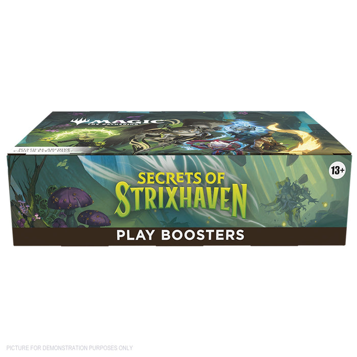 Magic: the Gathering Secrets of Strixhaven - SEALED Play Booster Box of 30 Packs  - PREORDER