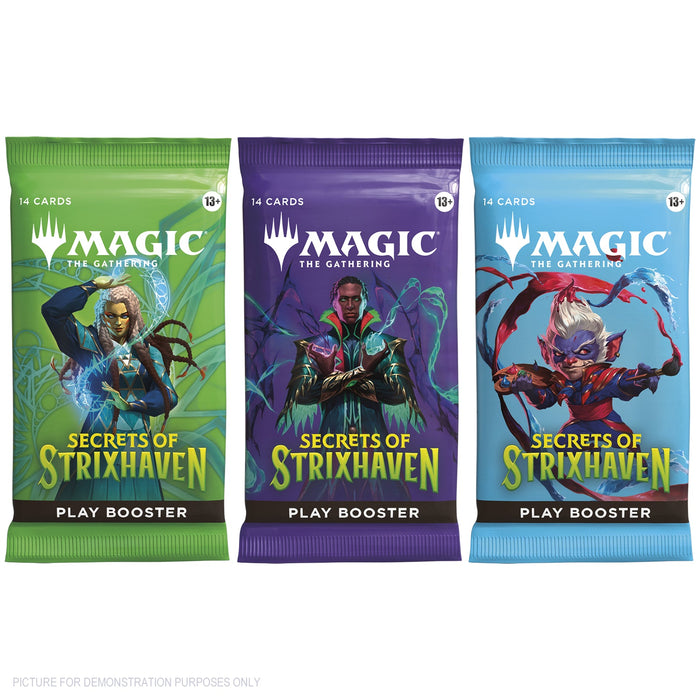 Magic: the Gathering Secrets of Strixhaven - SEALED Play Booster Box of 30 Packs  - PREORDER