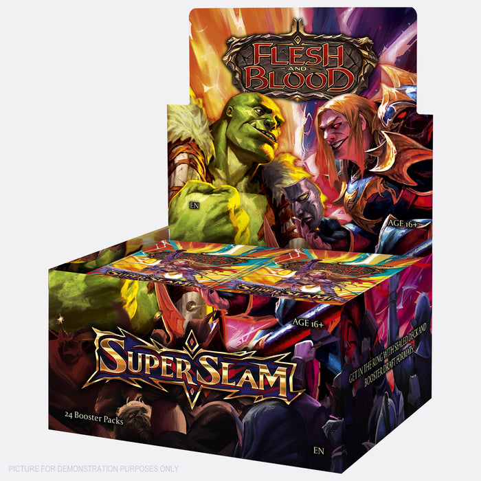 Flesh and Blood TCG - Super Slam SEALED Booster Box of 24 Packs